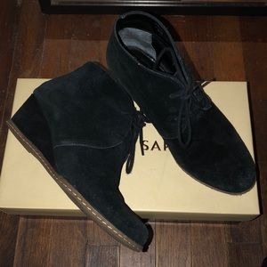 Franco Sarto Ankle Wedge Booties